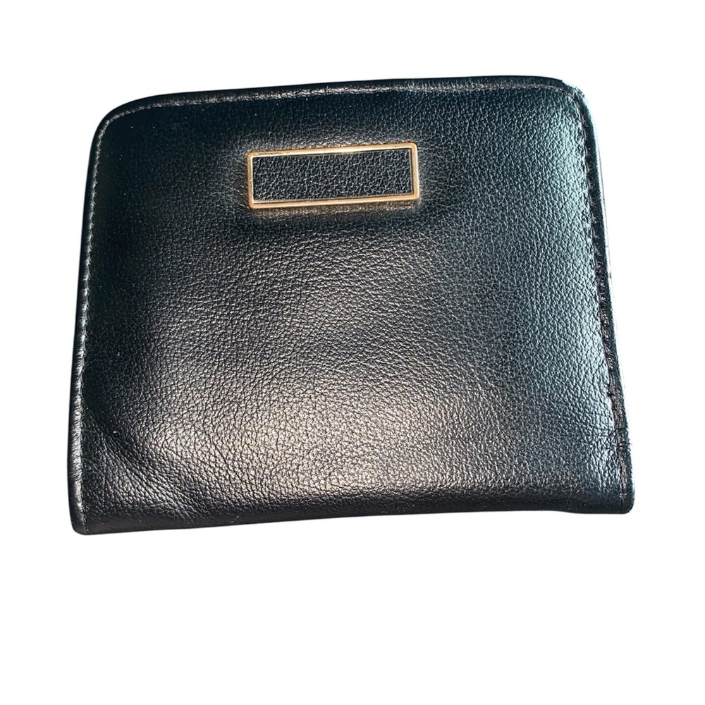 UNBRANDED NWOT MENS BLACK BIFOLD WALLET